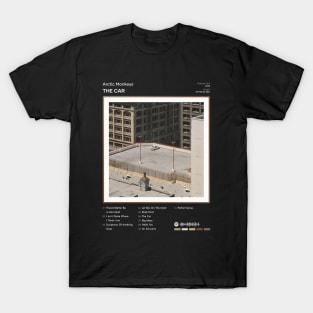 Arctic Monkeys - The Car Tracklist Album T-Shirt